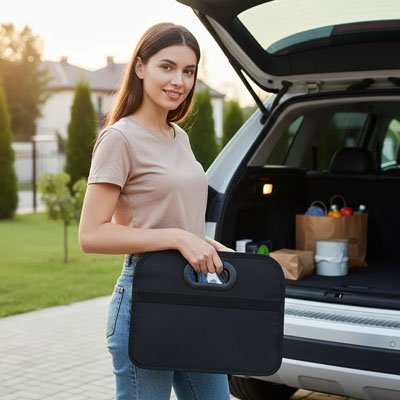 Rangement coffre voiture