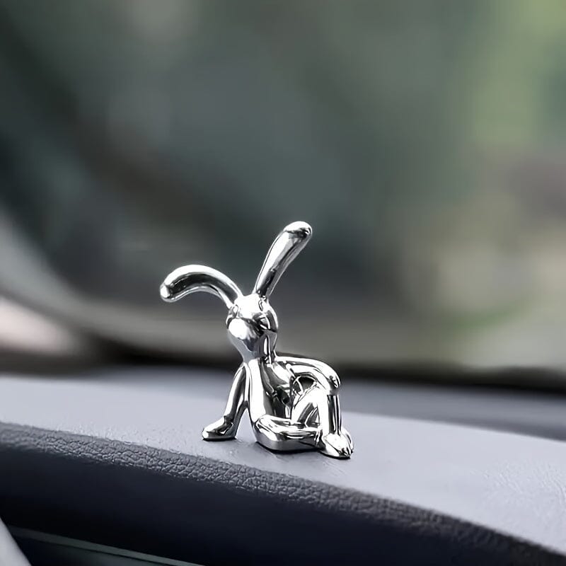 Decoration Voiture - CarToonCharm™ - Argent P - My Store