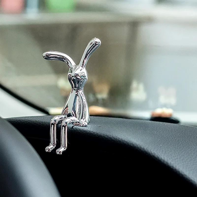 Decoration Voiture - CarToonCharm™ - Argent S - My Store