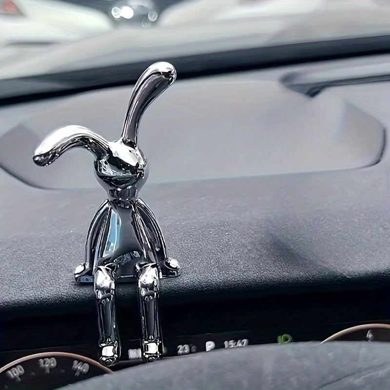 Decoration Voiture - CarToonCharm™ - Argent S - My Store