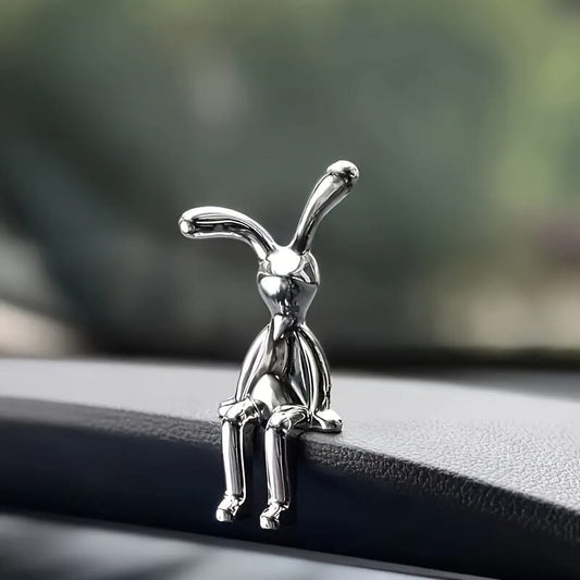 Decoration Voiture - CarToonCharm™ - Argent S - My Store