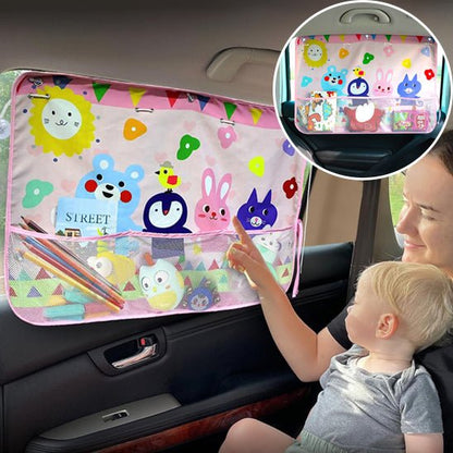 Pare - soleil - voiture enfant amusent drole - J'Aime Mon Bolide