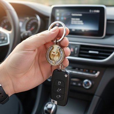 Porte - clé | Elégance Inoxydable - J'Aime Mon Bolide