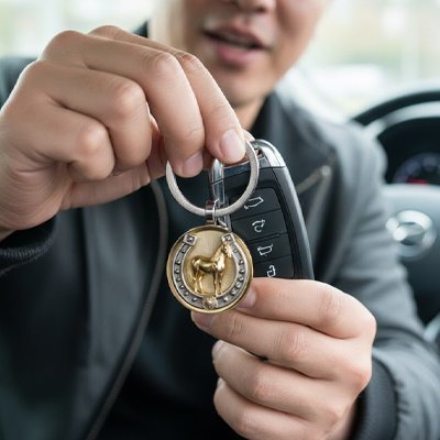 Porte - clé | Elégance Inoxydable - J'Aime Mon Bolide