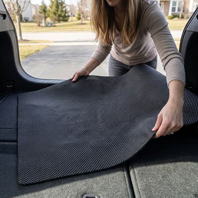 Tapis de coffre voiture 